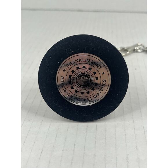 Franklin Mint Harley Davidson 95th Anniversary Heritage Springer Pocket Watch - Picture 5 of 9